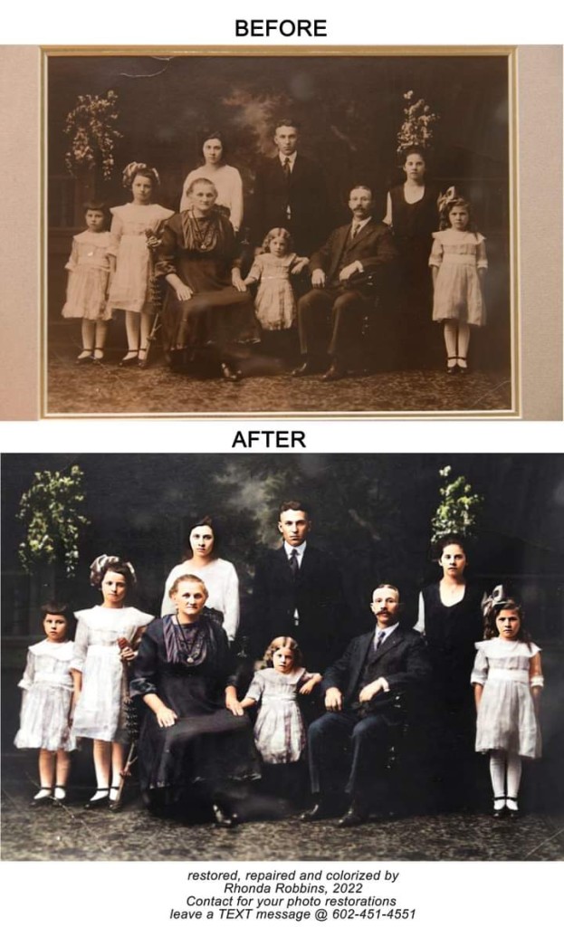 Photo Restoration & Colorization of Precious Family Photos