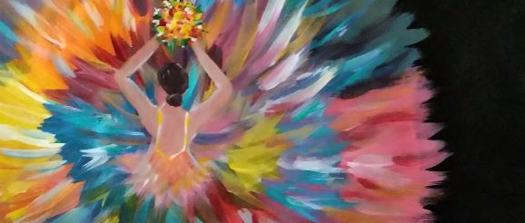 Painting by Rhonda Robbins